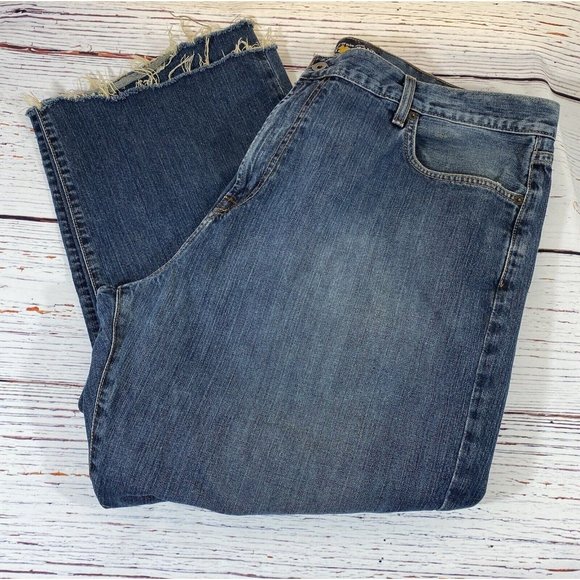 Lucky Mens Jeans 181 Relaxed Straight Leg Size 42 x 26 Short Blue 100% Cotton - Picture 4 of 15